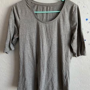 Grey half sleeve shirt